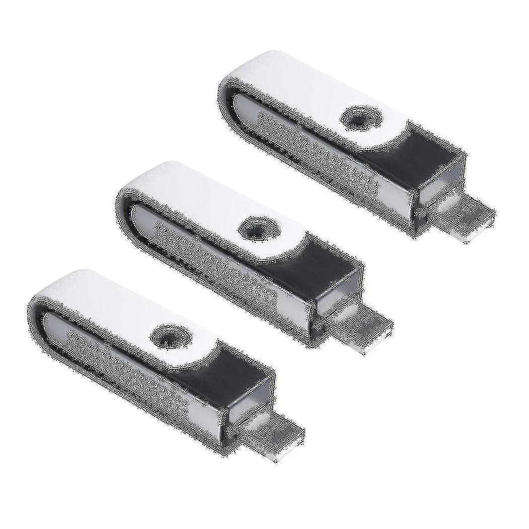 3x Usb Ionic Oxygen Bar Freshener Air Purifier Ionizer For Laptop Black+white