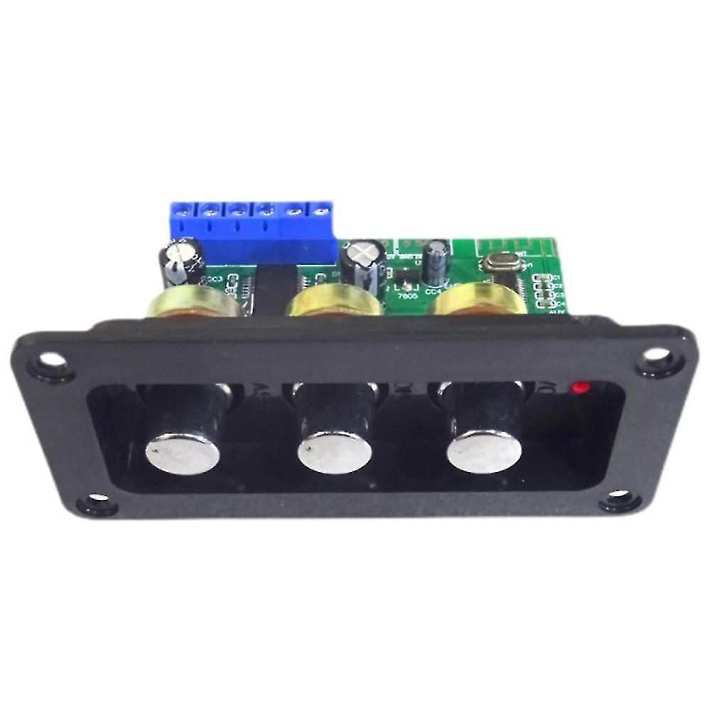 Bluetooth 5.0 Amplifier Audio Board 30w Mono Stage Amplifier Board, U Disk Decoder Treble Adjustmen