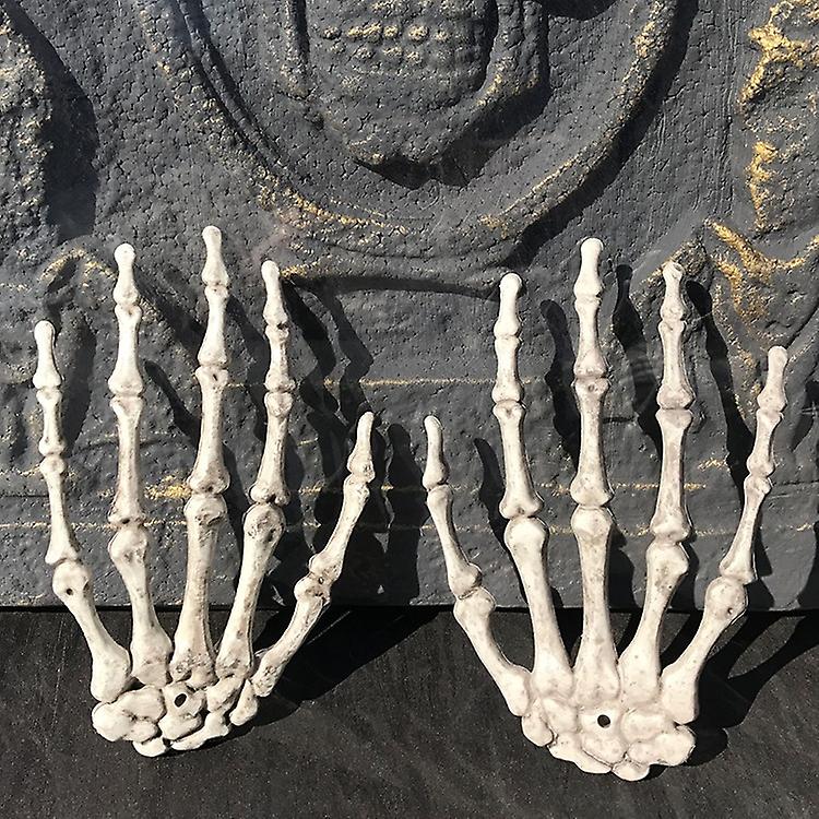 One Pair Halloween Sketon Hands Haunted