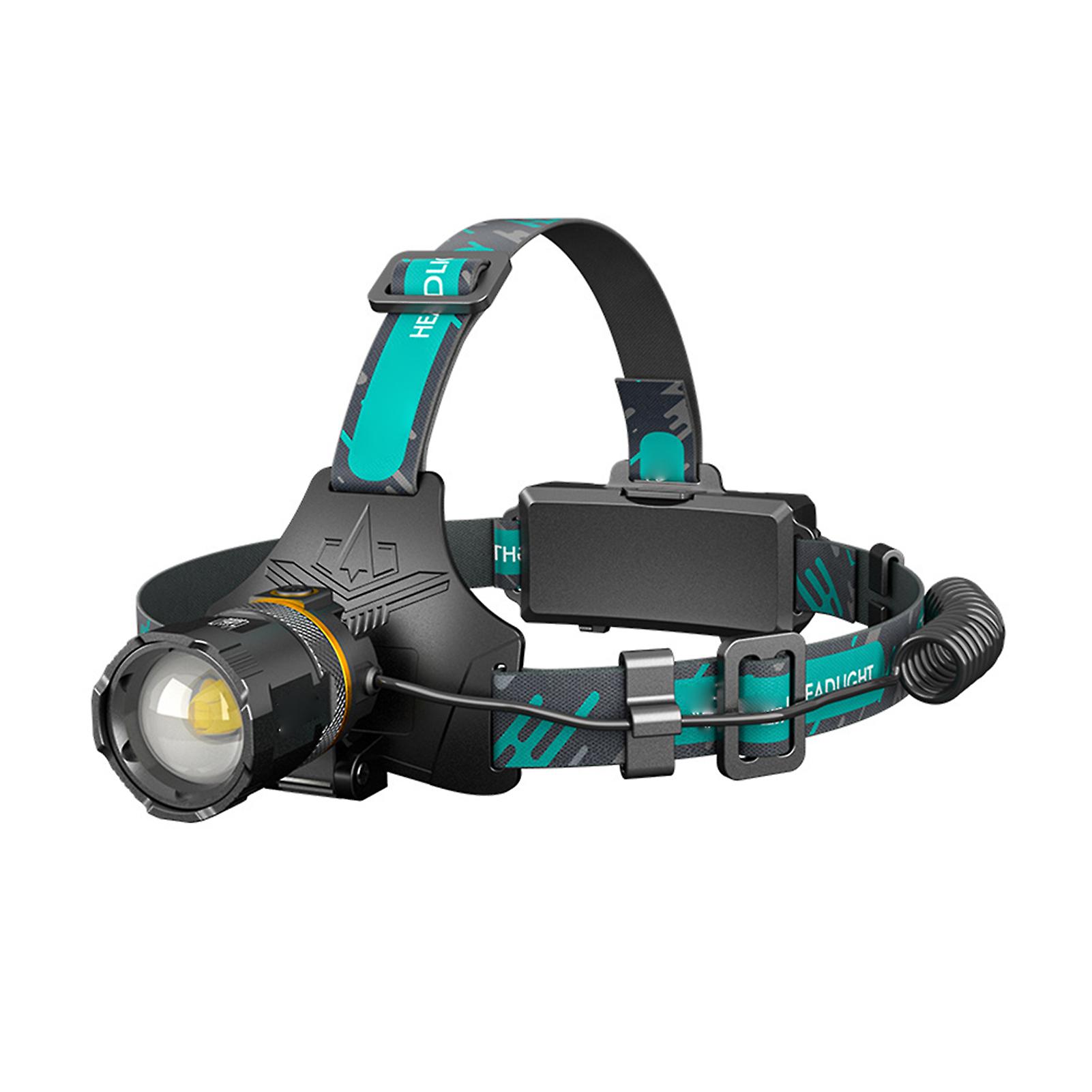 Intelligent Induction Led Head Lamp Lightweight Zoomable Usb Charging Light Adults Camping Essential Lights