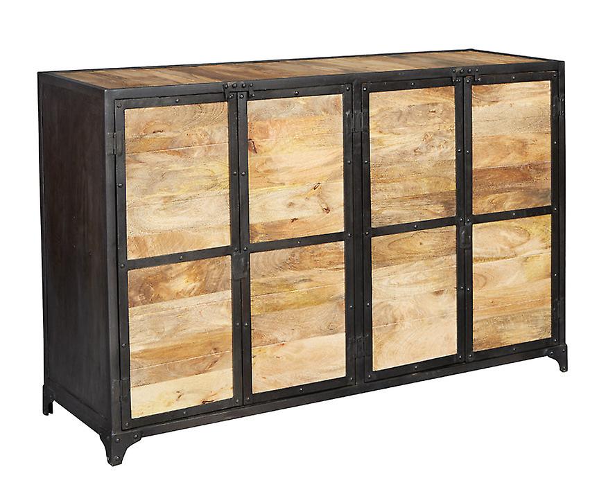 Avaiya Up Cycled Industrial Large Sideboard