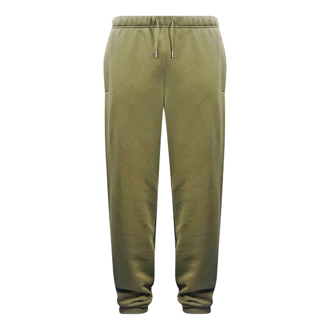Fred Perry Loop Back Military Green Sweat Pants