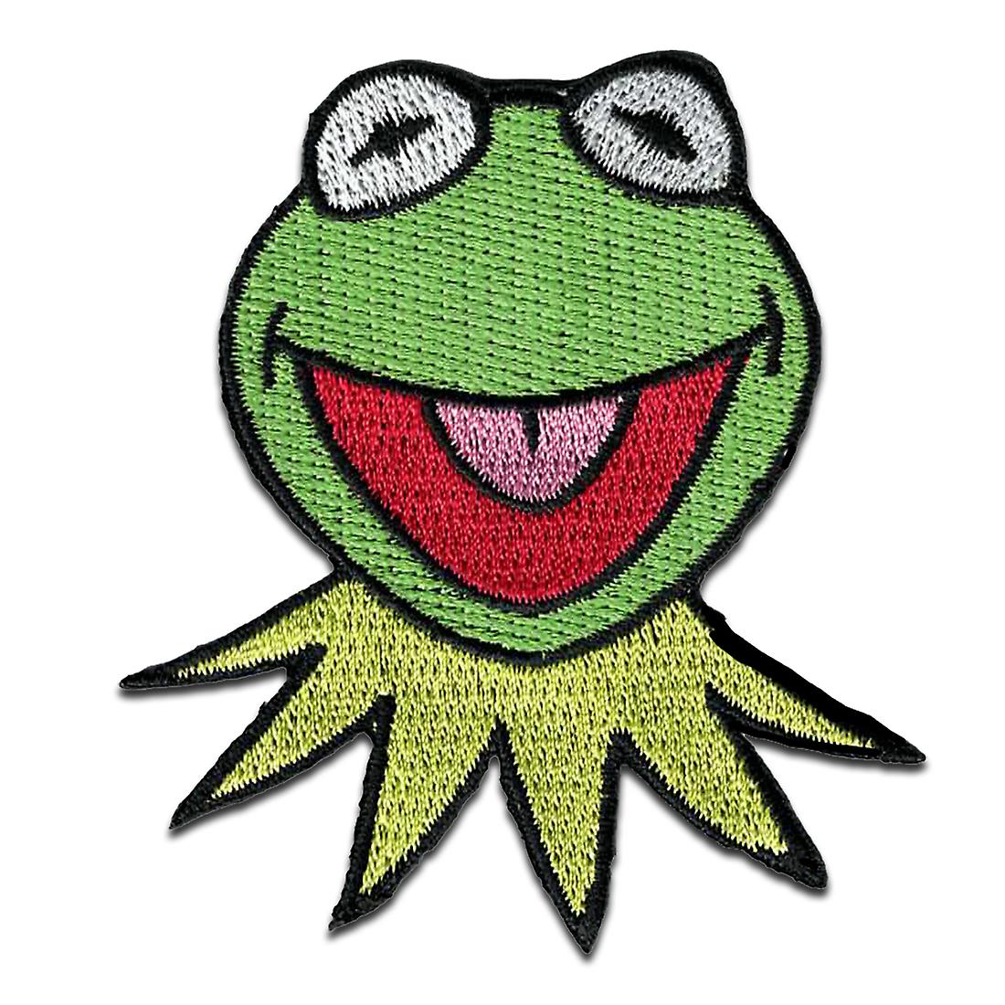 Patch The Muppets Kermit the Frog Disney Comic Kids – Green – 6.4 x 6 cm - Patch