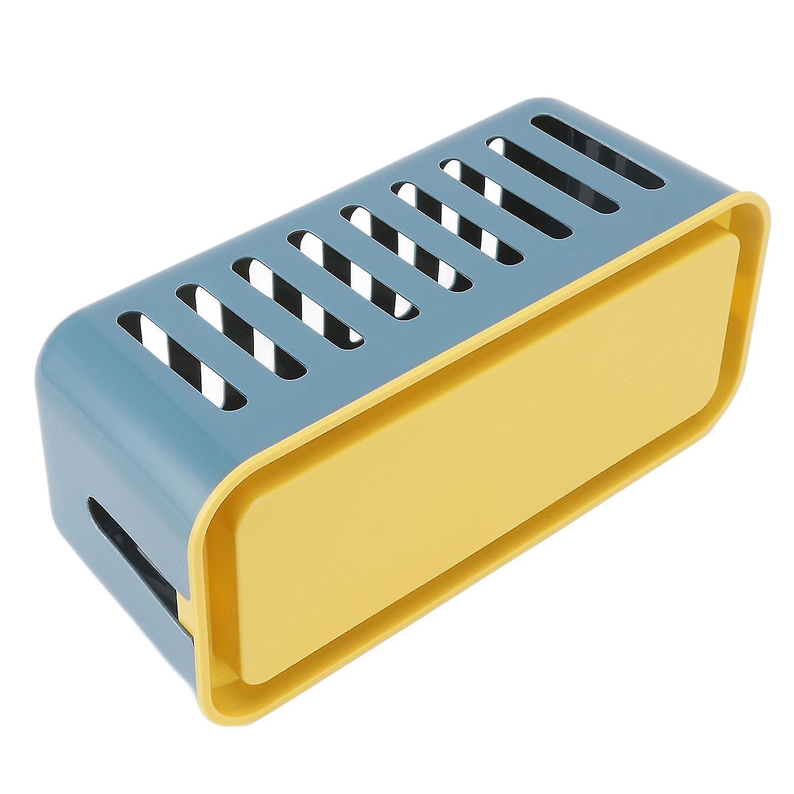 Cable Organizer Box Large Capacity Durable Plastic Flame Retardant High Safety Cord Management Box for PC TV Appliances