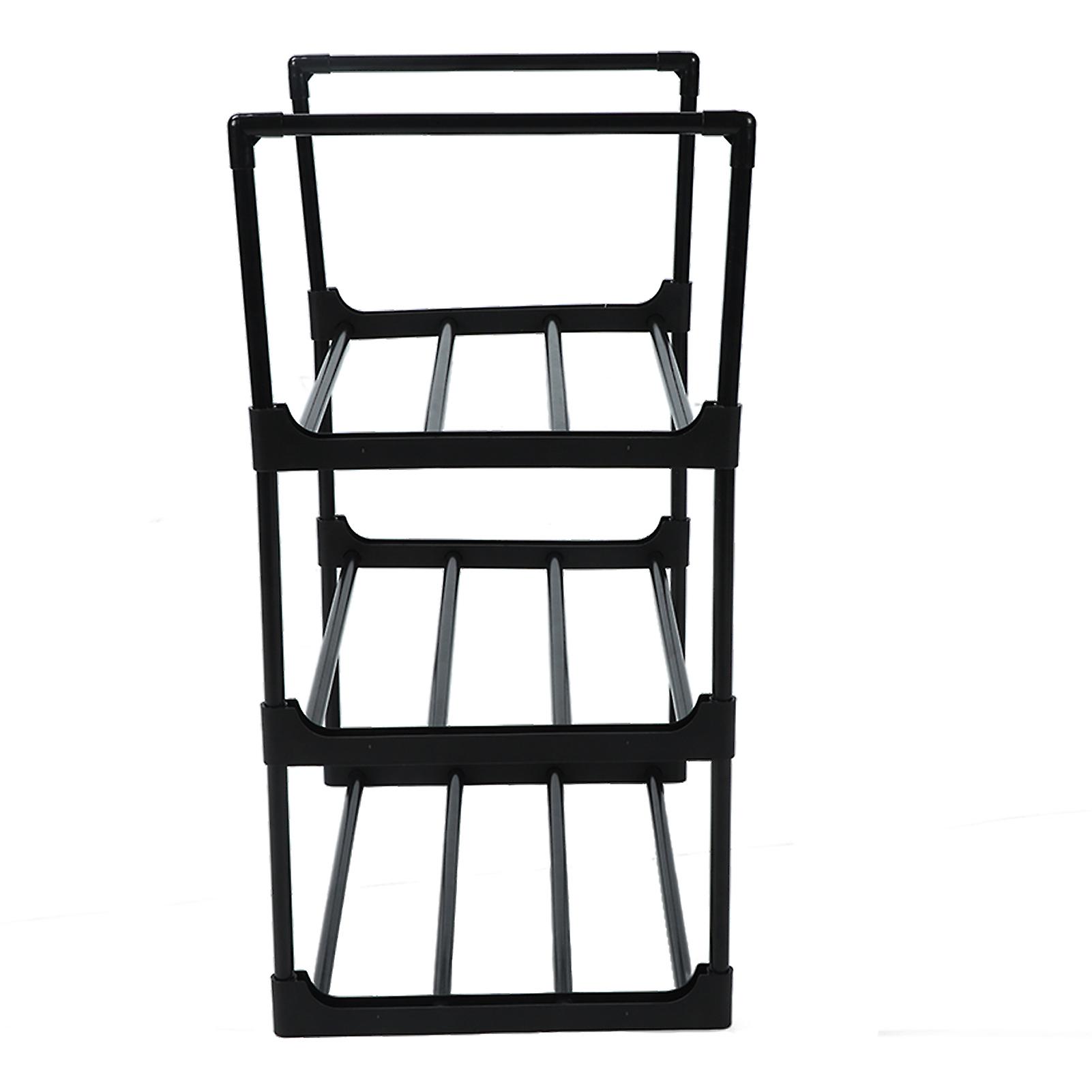 Shoe Rack Multifunctional Multilayer Large Capacity Shoe Shelf for Closet Hallway Bedroom Entryway 1 Column 3 Layers