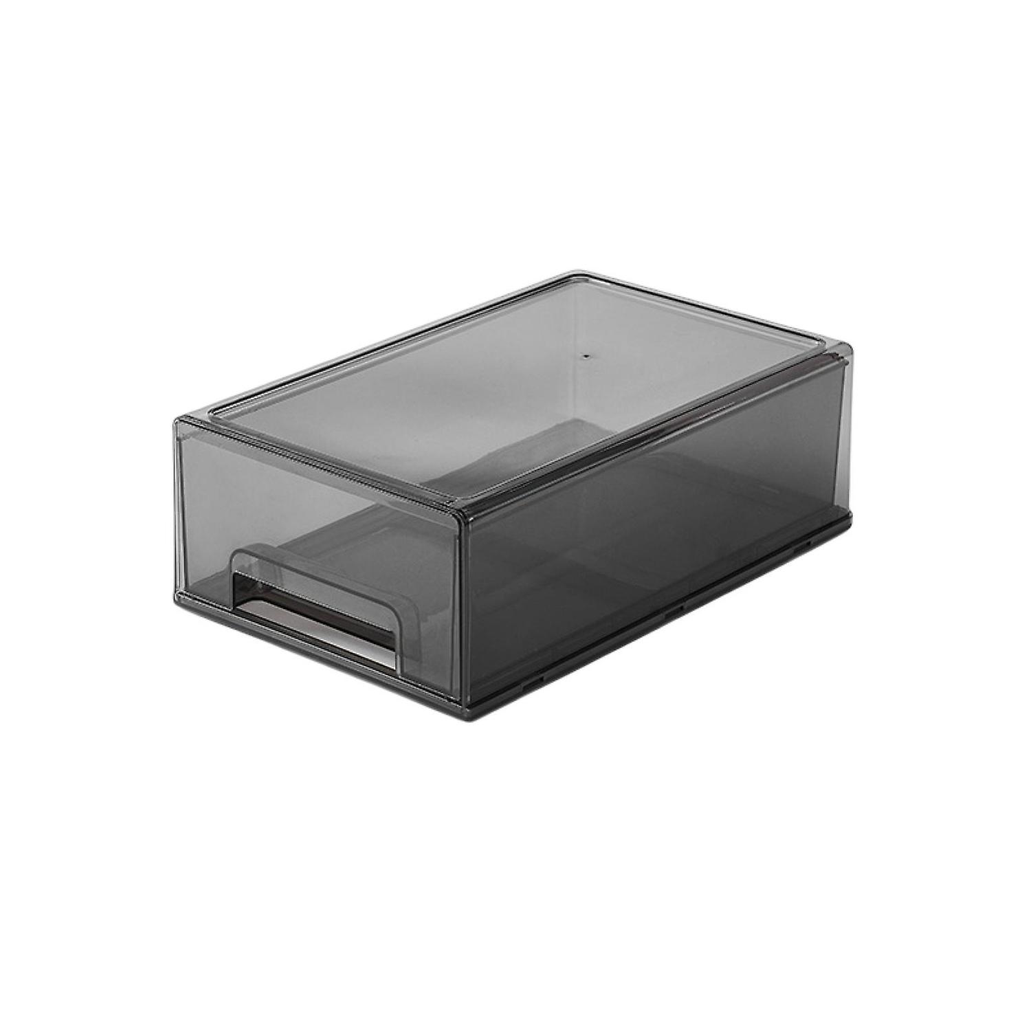 Dustproof Storage Box Minimalist Detachable Visible Drawer Type Desktop Organizer for Home