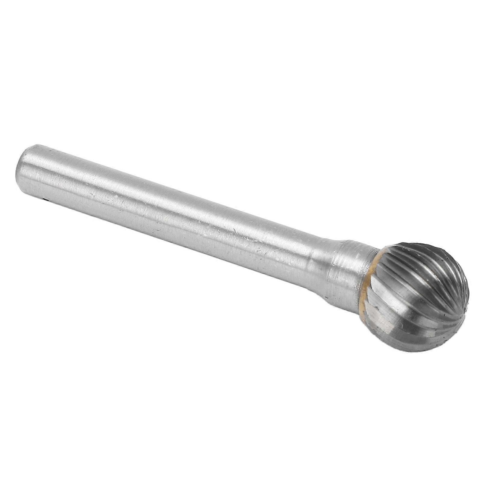 Single Cut Burr Ball Shape Carbide Rotary File Professional for Woodworking Engraving Drilling