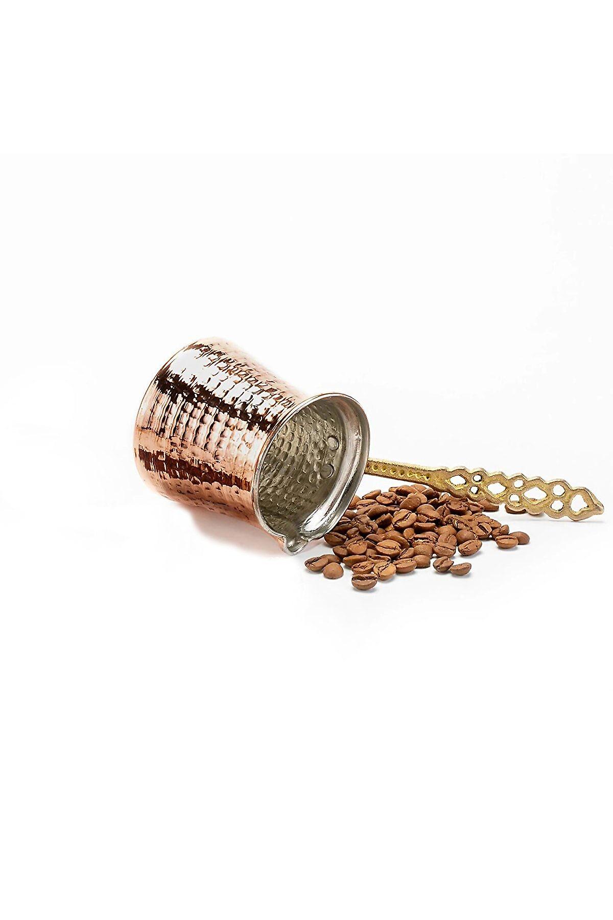 Turkish Coffee Pot Set of 3 Copper