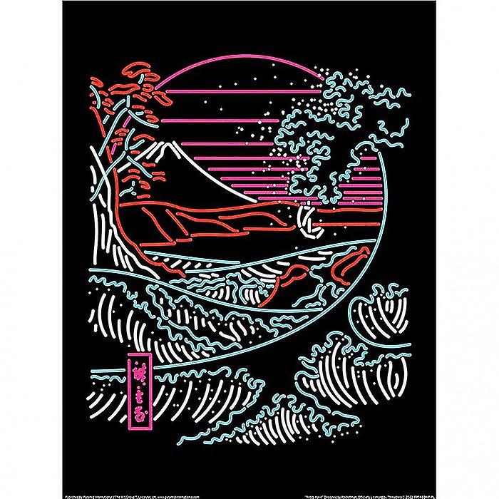 Rocket Man Retro Wave Print