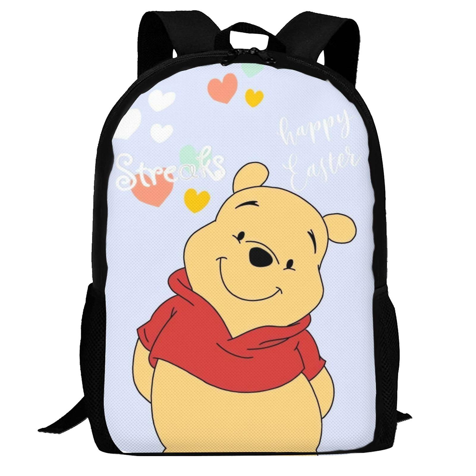 Winnie The Pooh Backpack,Laptop Backpack Lightweight Casual DaypackMulti-Function Travel Backpack