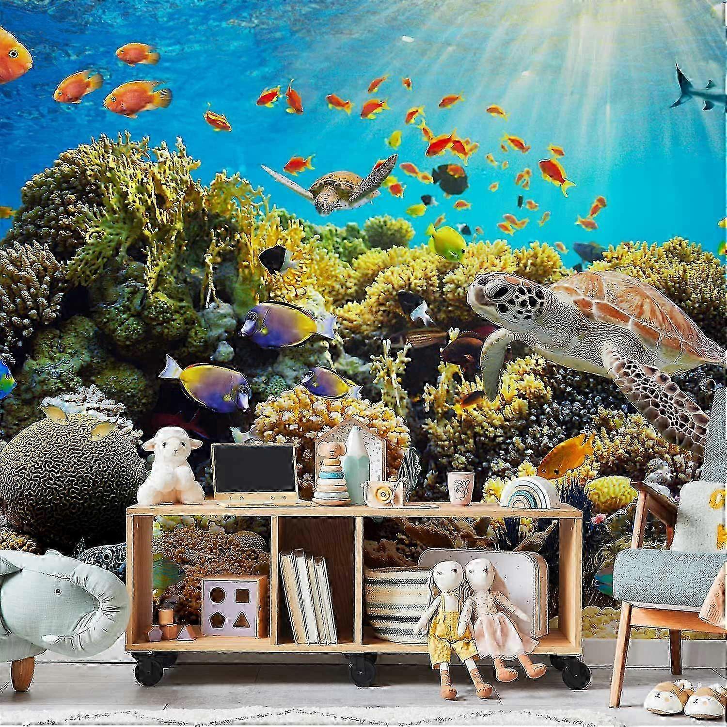 Mural de Parede - Terra Subaquática