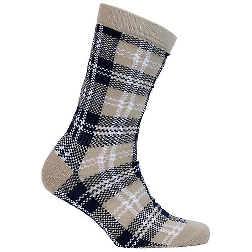 Trespass Unisex Adult Fergus Checked Socks