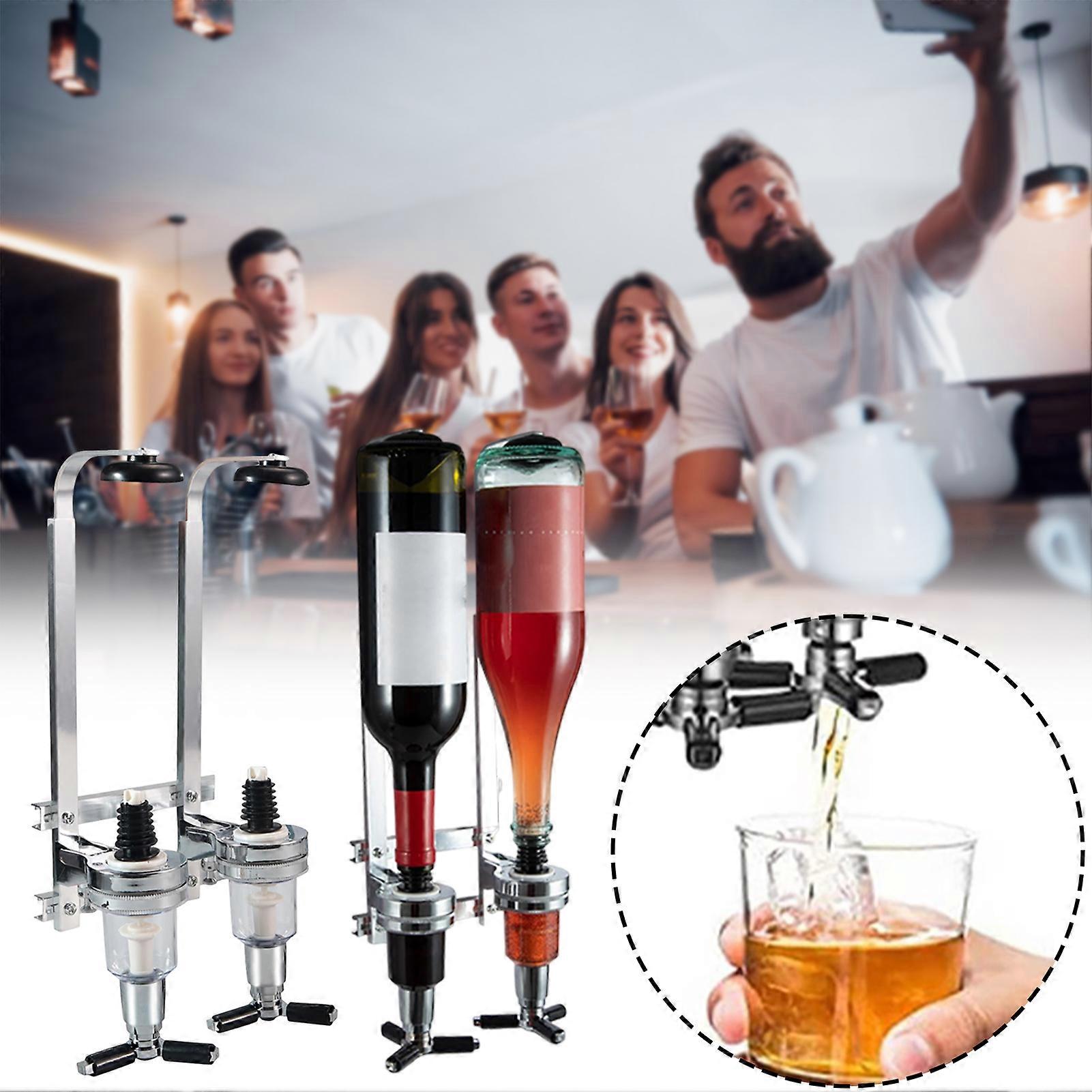 Wall-Mounted Liquor Dispenser Professional Bar Dispenser Station for Drink