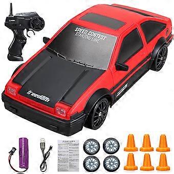 2.4G Drift Rc Car 4WD RC Drift Car Toy Remote Control GTR Model AE86