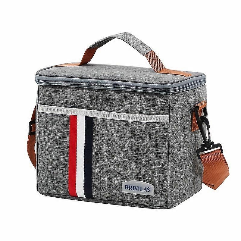 Premium Leak-Proof Insulated Lunch Bag with Comfortable Adjustable Strap - Perfect for Daily Use at Office, Work, School, and Fun Picnics or Beach Out