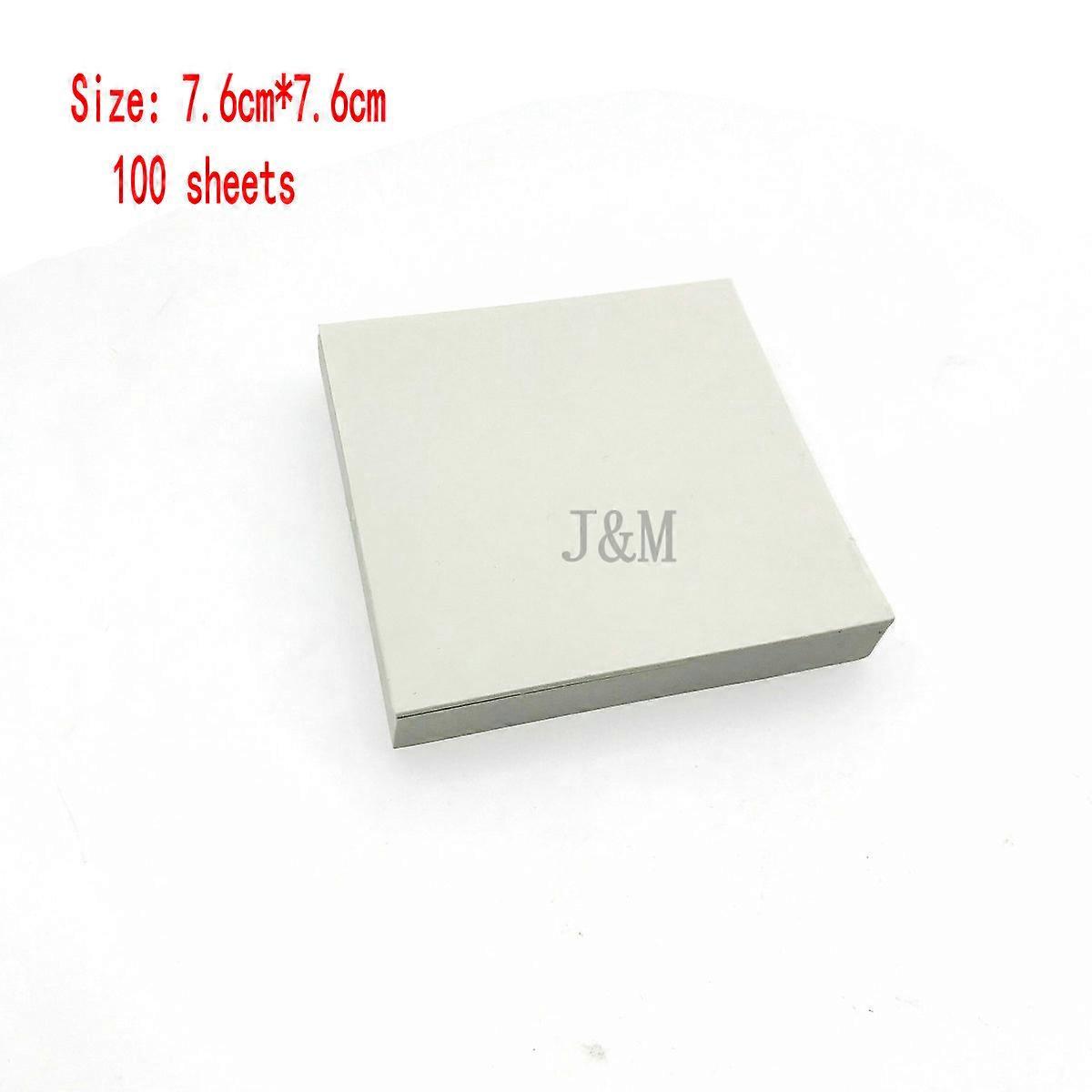 Dental Mixing pad 3"x3" 100 sheets Poly coated 2 Sides Paper
