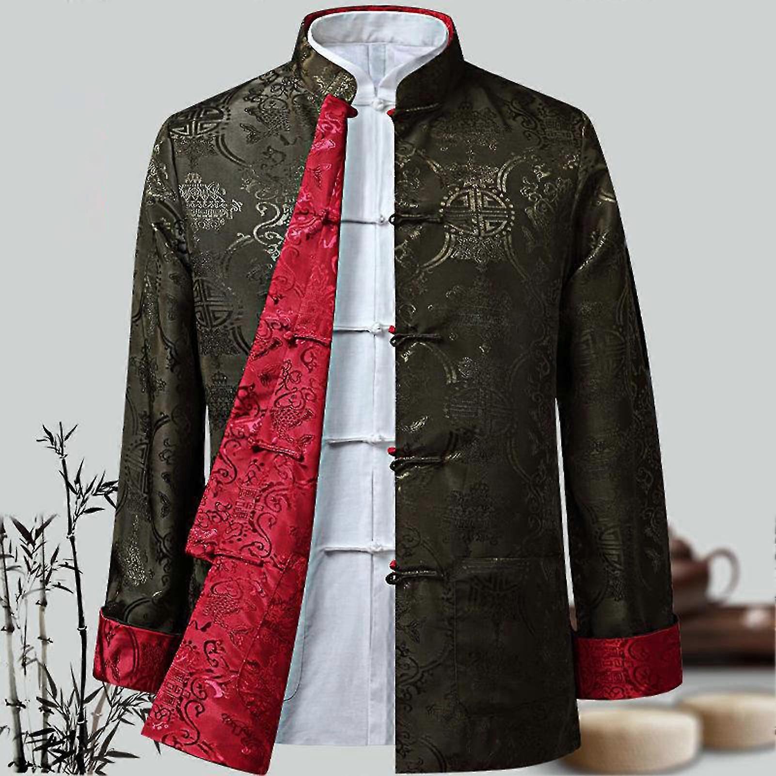 Tang Dynasty Style Modern Reversible Coat - Heroic 侠君 (Preorder)