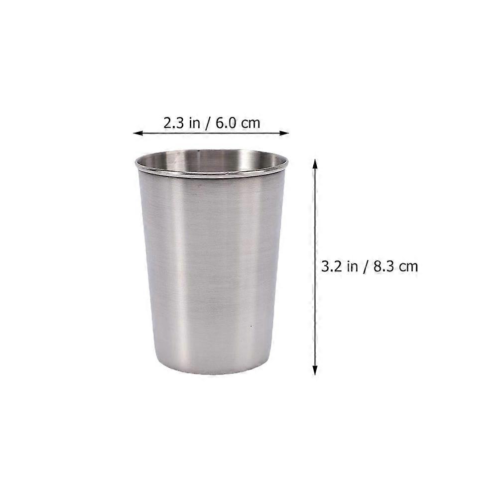 1 Set Camping Metal Cups Multi-function Wine Cups Convenient Drink Cups