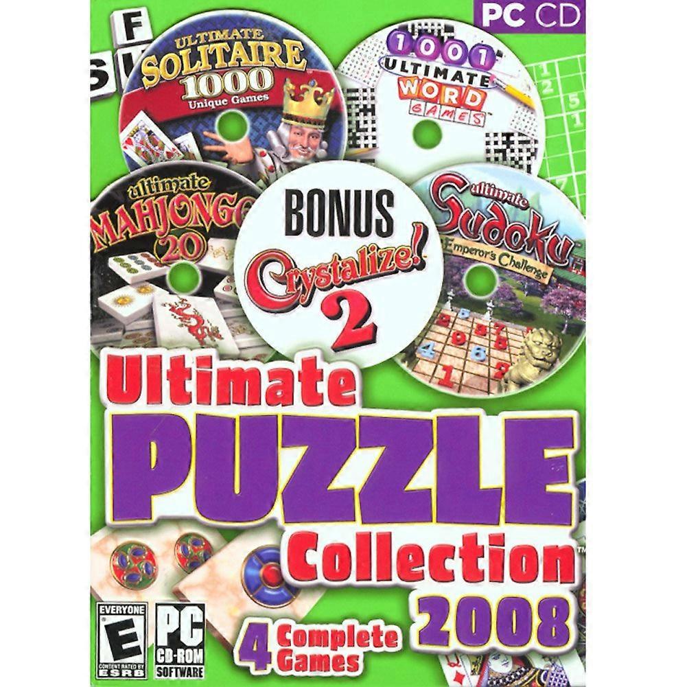 Ultimate Puzzle Collection 2008 - PC CD - New & Sealed