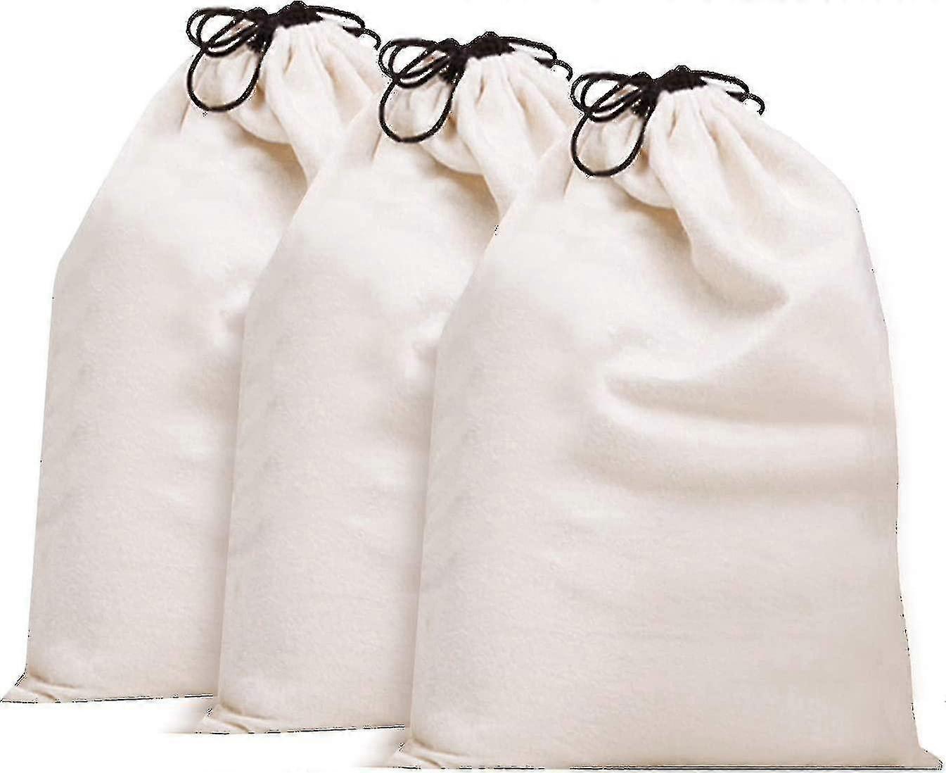 Cotton Breathable Dust-proof Drawstring Storage Pouch Bag U