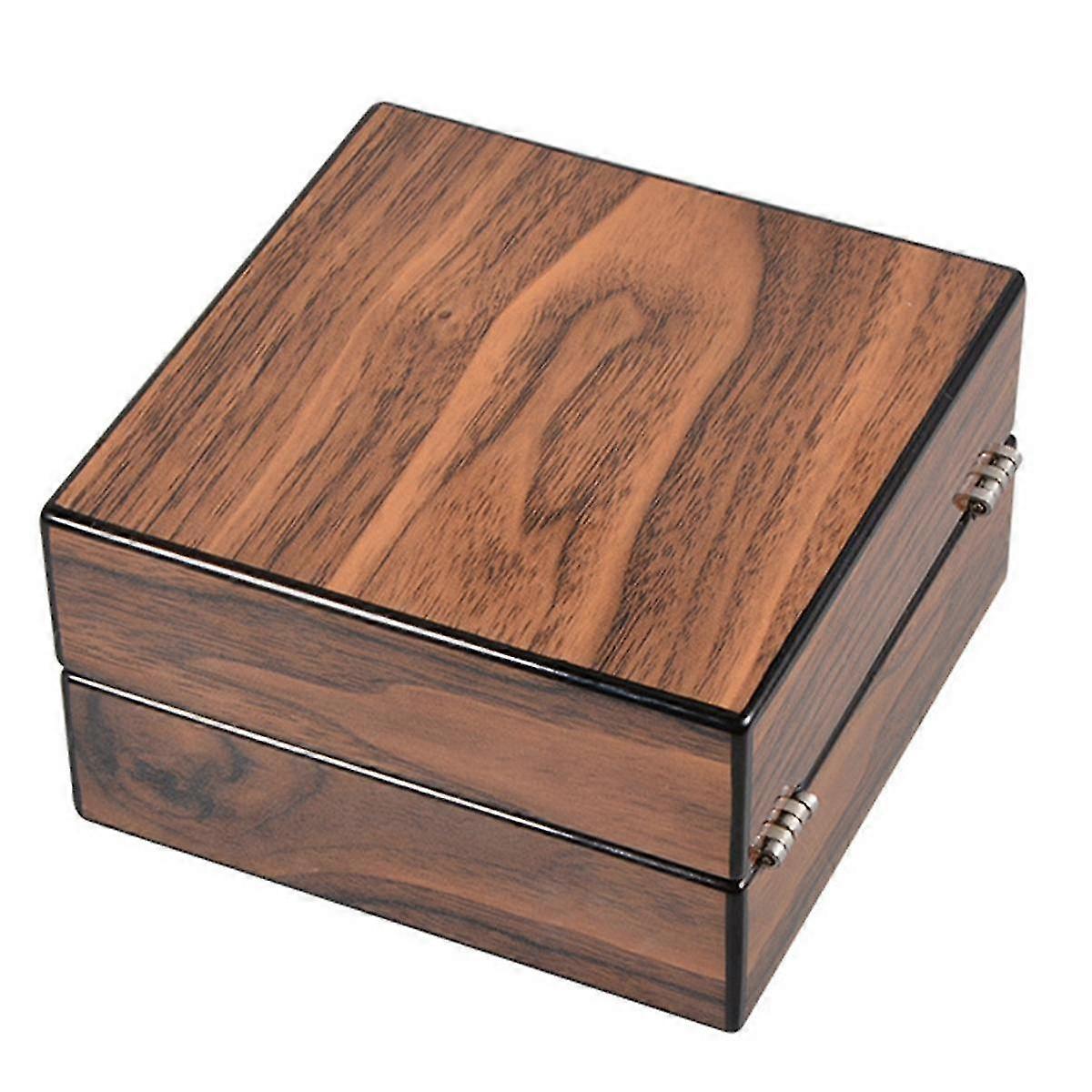 Multifunctional Ashtray Foldable Walnut Wood Box Include Cutter Holder And Hole Opener Smoking Acce