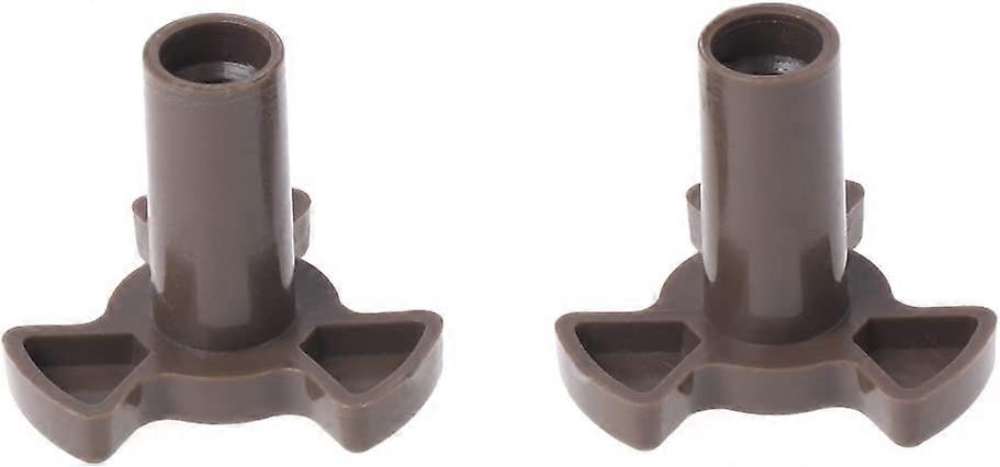 2Pieces Universal Microwave Turntable Coupler Plate Support Drive Cog Tools