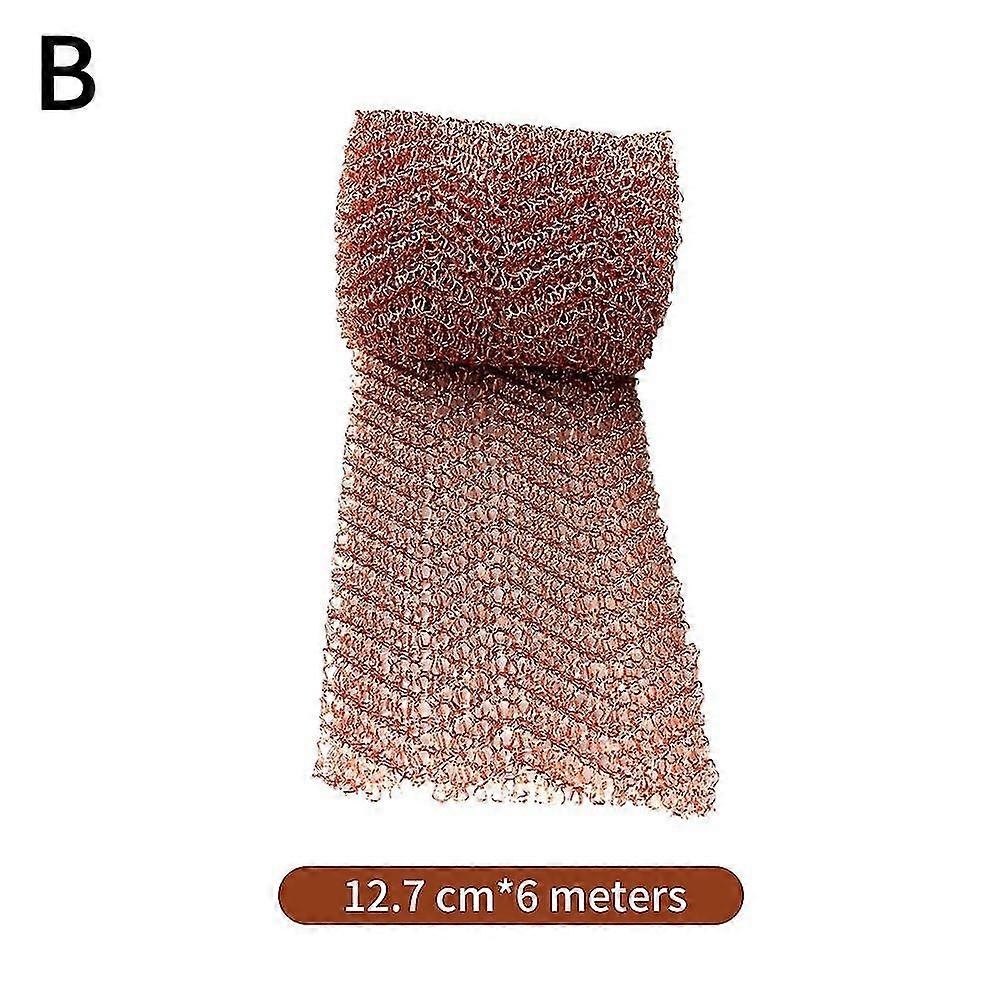 Copper Mesh Knitted Woven Filter Soffit Mesh Rat Rodent Slug Snail Control Net
