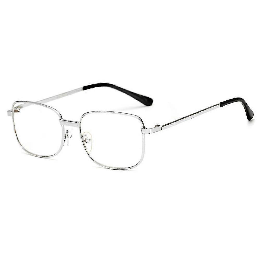 Metal Frame Presbyopic Glasses Full Frame Clear Reading Glasses Multifocus Computer Reader
