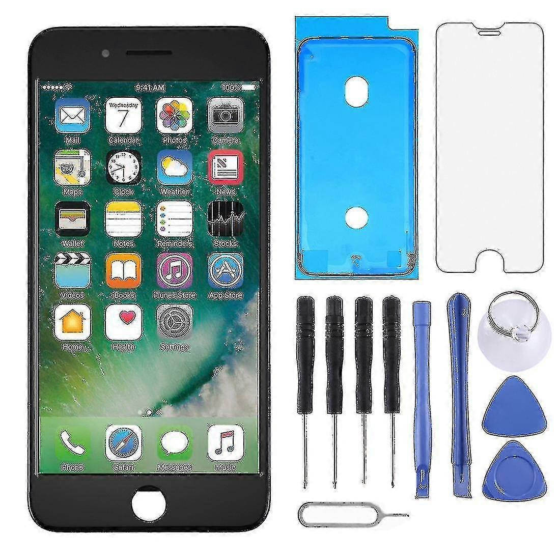 Tft Lcd Screen For Iphone 8 With Digitizer Full Assembly (black) Ty