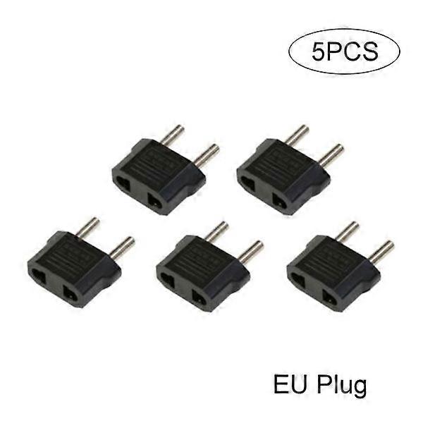 5Pcs 110V to 220V Conversion Adapter Plugs Travel Adapter Converter
