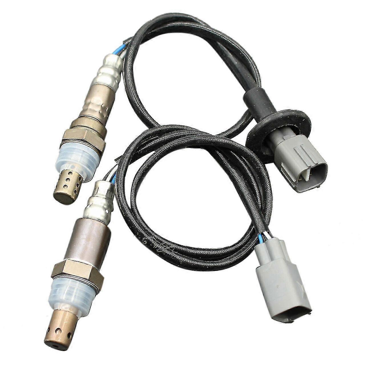 2pcs O2 Sensor 1 2 For 04-07 2008 2009 Prius 1.5l Upper+lower