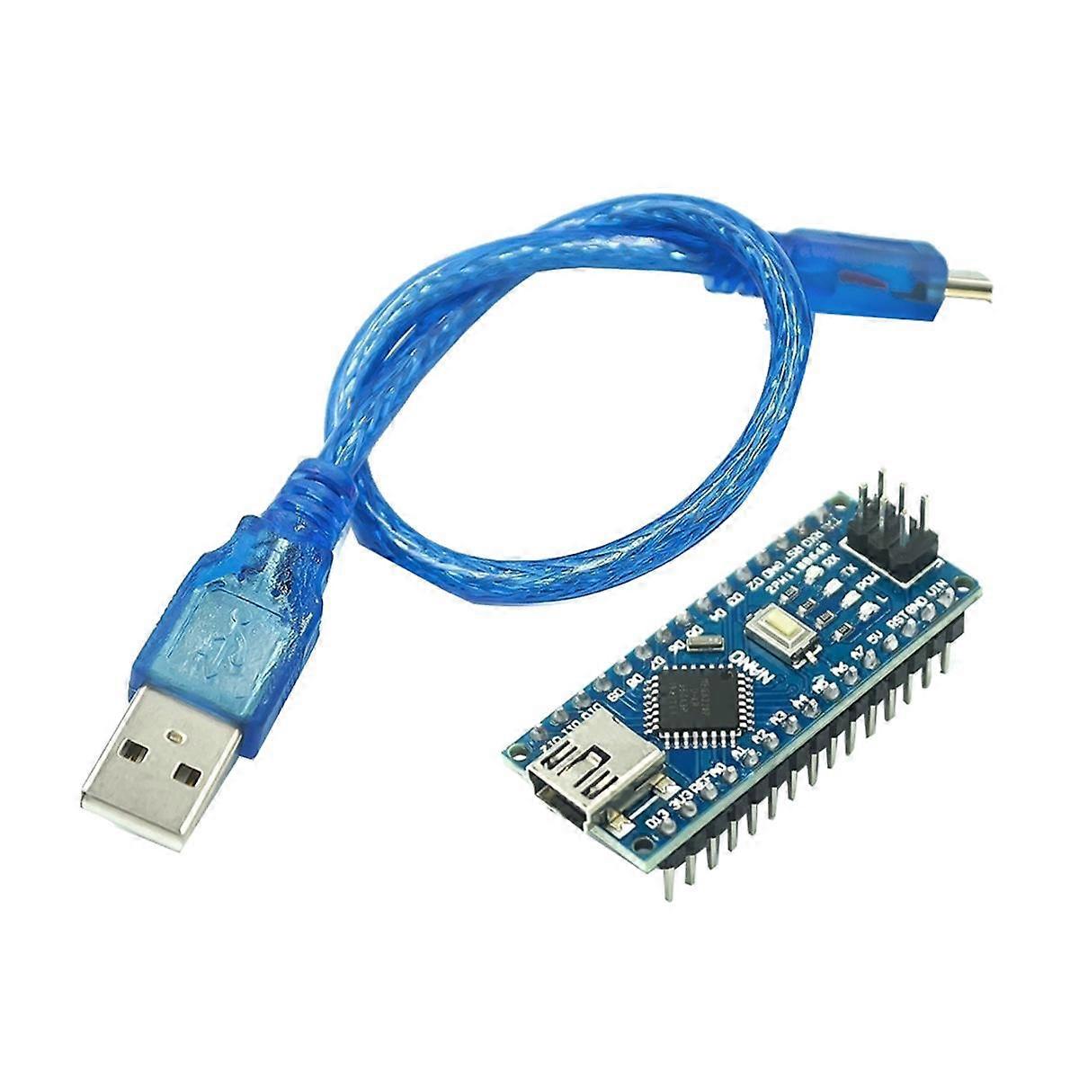 For Development Board ATMEGA328P Controller Module PCB Development Board MINI Port with USB Cable(W