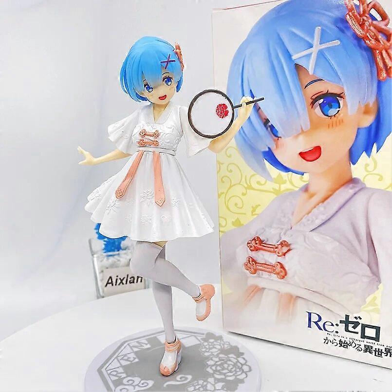 20CM Re:Life in A Different World From Zero Anime Figure Kawaii Rem Ram Ejidona PVC Action Figure Collection Model Toy