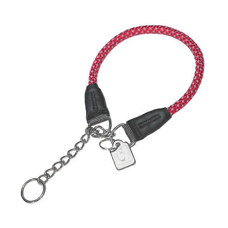 Training Slip Dog Collar No Pull Soft Nylon Pet Chain Necklace Reflective Easy Control For Small Medium Large Dogs Walk