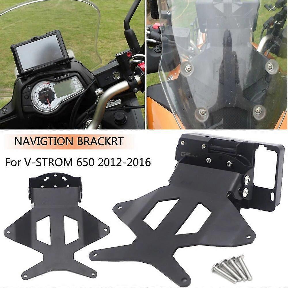New Motorcycle Bracket Mobile Phone GPS Board Bracket Mobile Phone Holder USB For SUZUKI V-STROM 650 XT DL 650 Vstrom 2012-2016
