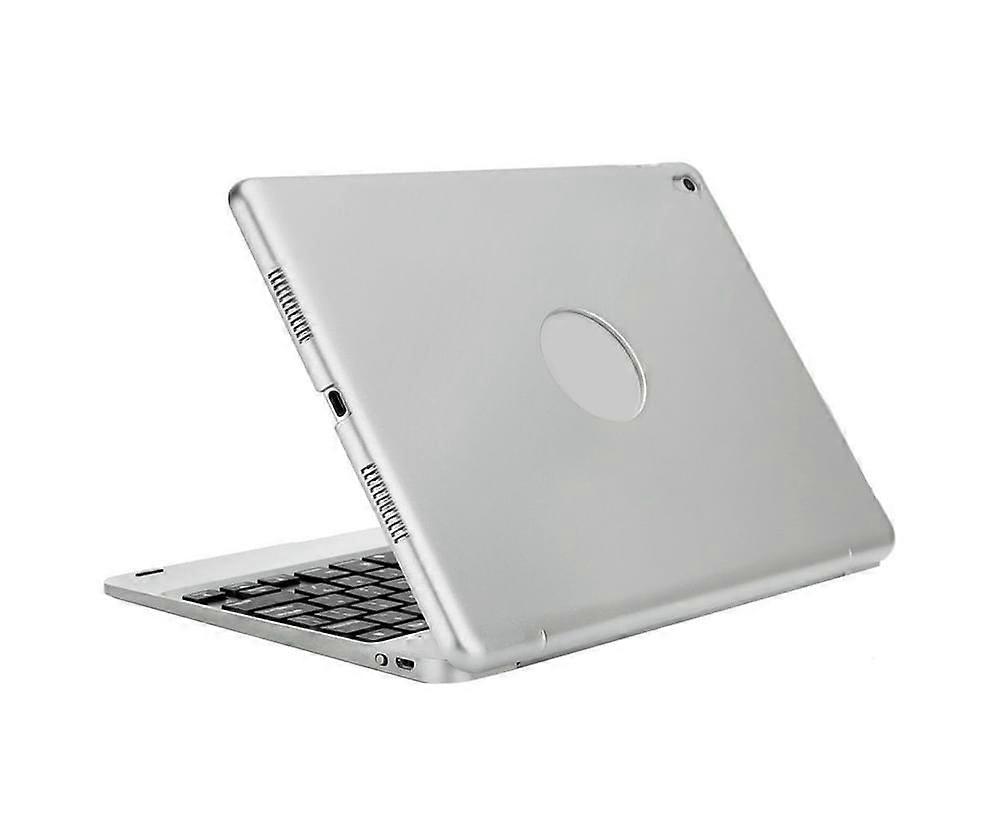Ultra-Thin Folding Case Wireless Bluetooth-compatible Keyboard for iPad Pro 9.7inch Tablet - Silver