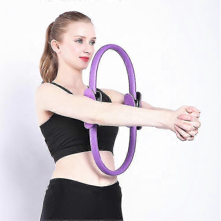 Eco-friendly Double Handle Exercise Magic Circle Yoga Pilates Ring