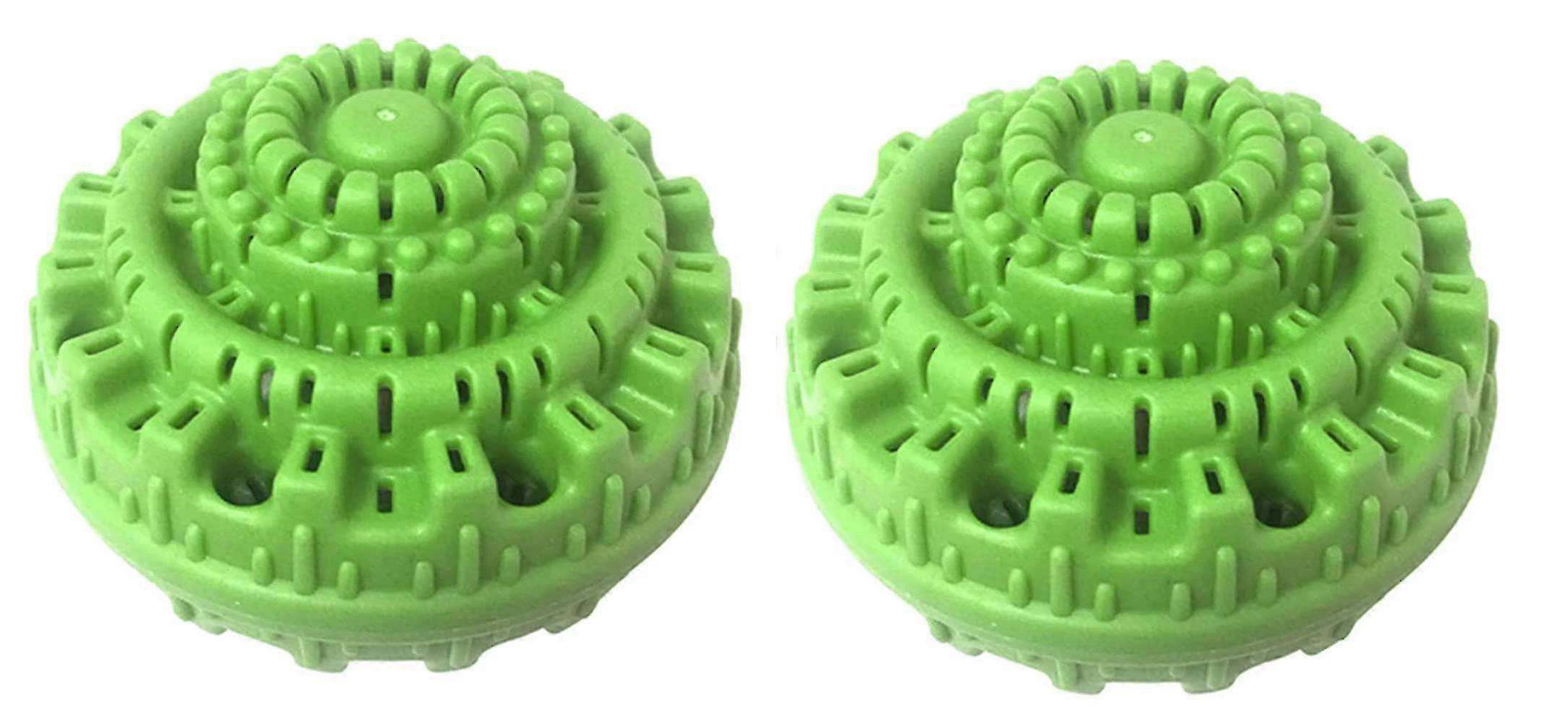 Pair Of Reusable Eco Washing Balls - Anion Molecules - No Detergent Needed