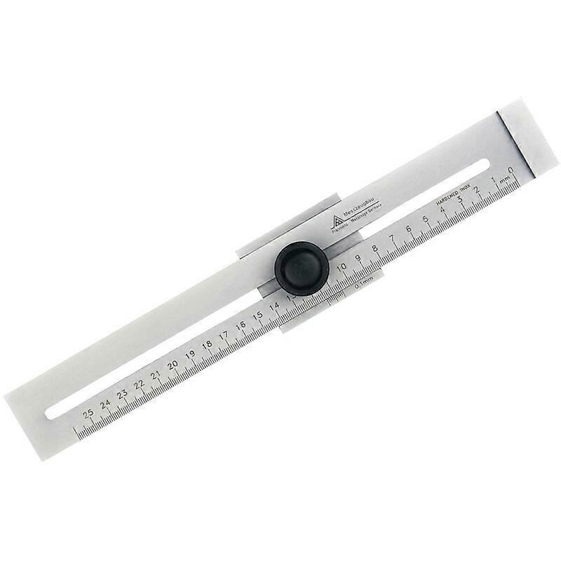 Metal measuring range 250 mm, 1 piece - Arcencil