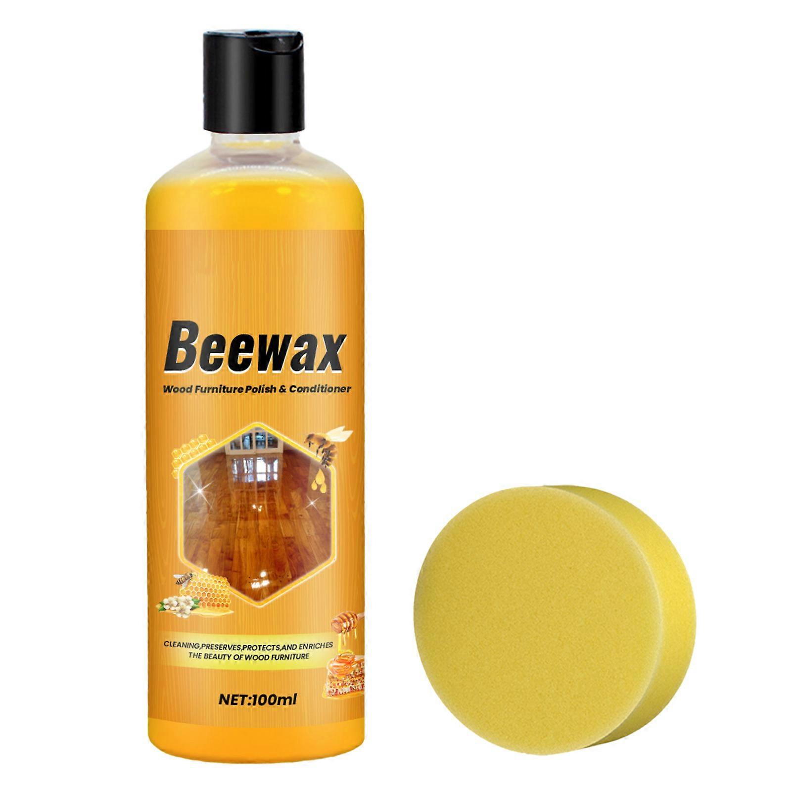 100ml Beeswax Spray Furniture Polish Cleaner Natural Beeswax Spray Beeswax Finish Enhancer for Restore Shine Extend Furniture Life