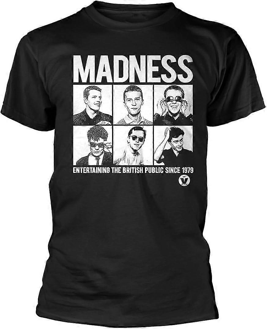 Madness Suggs Ska Punk Portraits oficial Camiseta para hombre Artisanat à usage intensif
