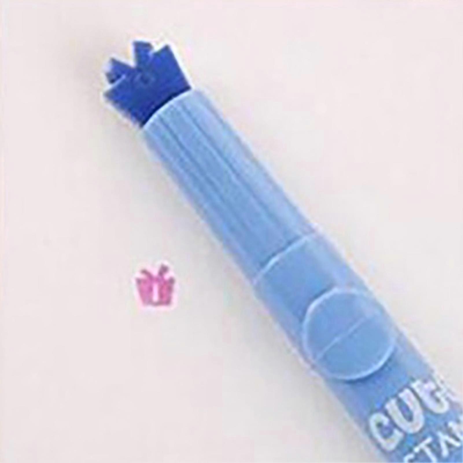 Stamp Highlighters Single Head Marker With Different Stamp Shapes Highlighters For Writing Diaries Letters Cards/YY