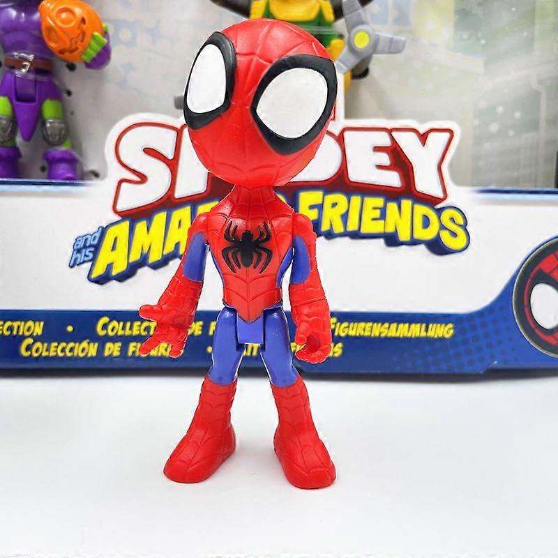 多くのスタイル伝説マーベルスパイダーマンと彼の素晴らしい友達アクションフィギュア人形子供ギフトおもちゃフィギュア