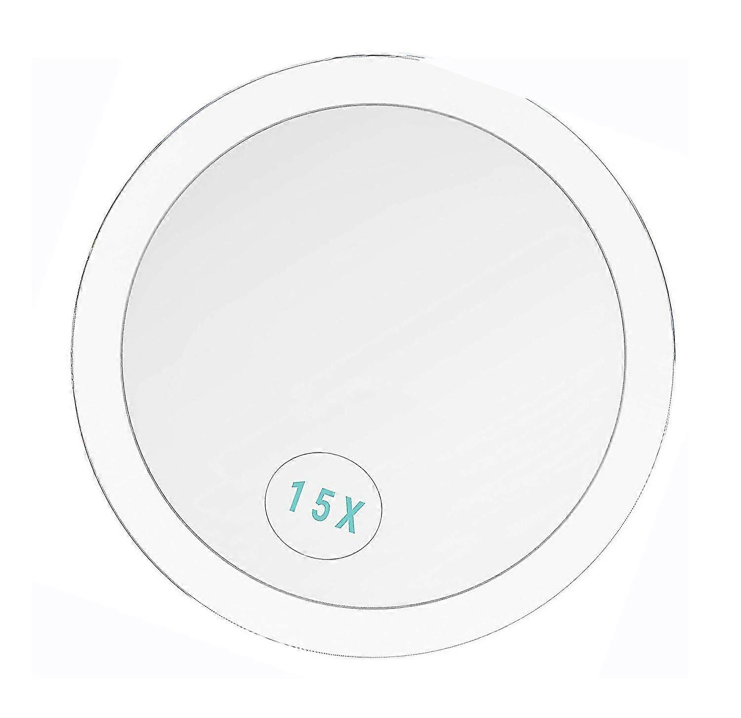 15x Magnifying Makeup Mirror With Suction Cups Glass Mirror