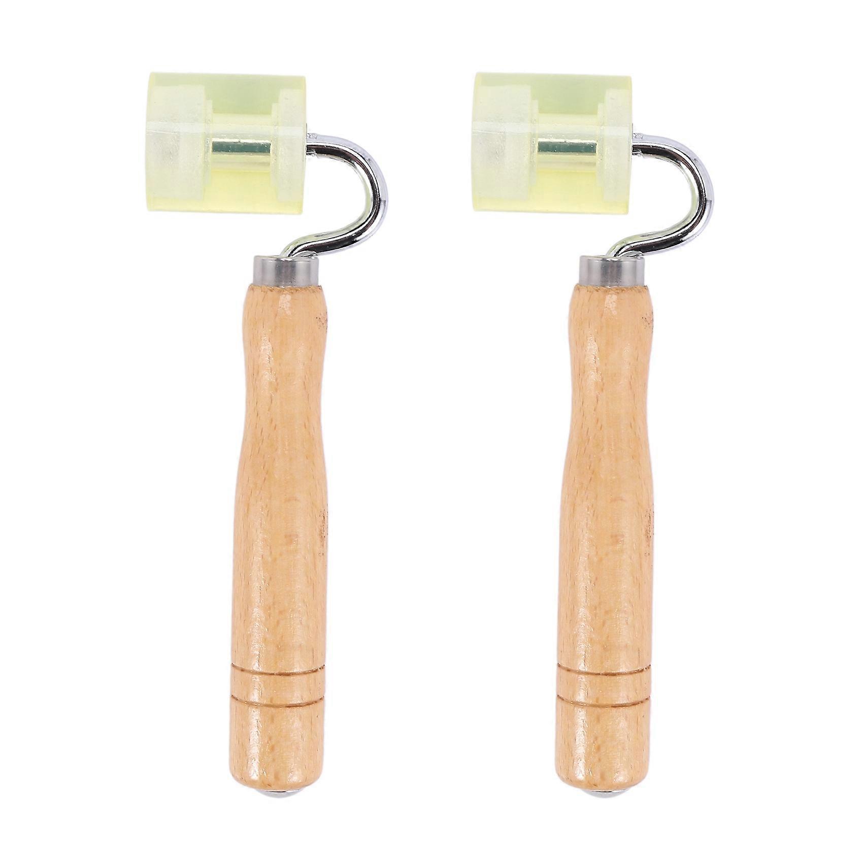 2X Rubber Seam Roller, Wallpaper Roller Sound Heat Insulation Mat Wallpaper Application for Process