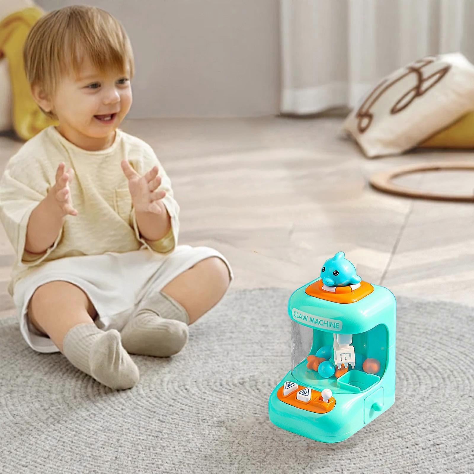 Portable Mini Claw Machine Toy For Kids With Interactive Design And Light Effects Encourages Hand Eye Coordination And Fine Motor Skills Development