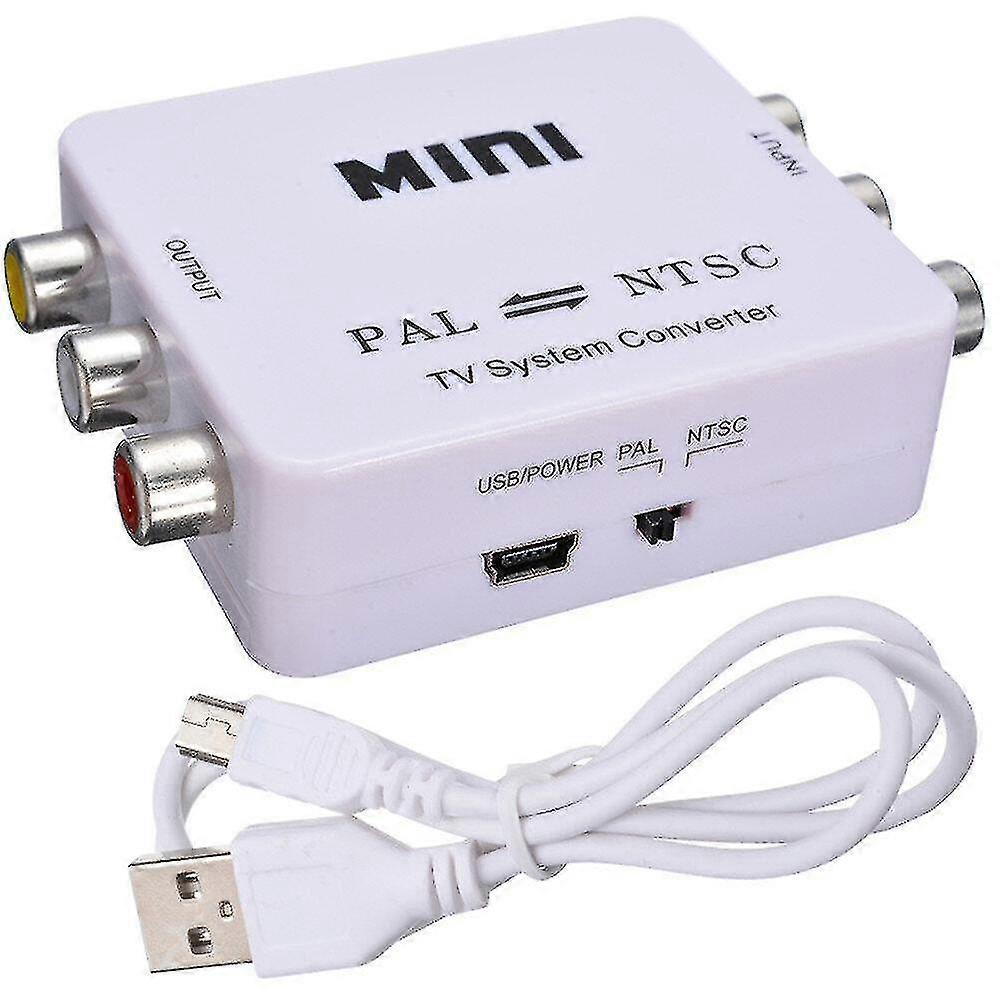 Mini Pal Ntsc Bi-Direction Tv System Converter S Er Pal To Ntsc Ntsc To Pal Dual-Way Tv