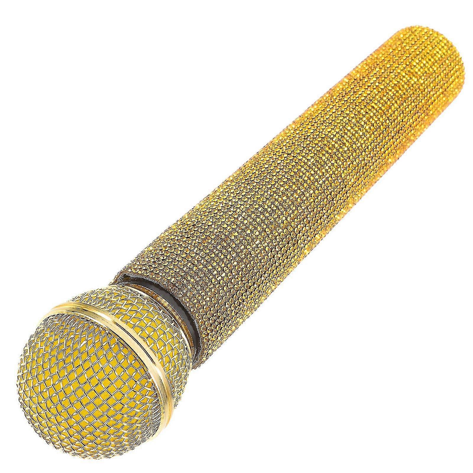 Microphone Model Alloy Microphone Model Stage Performance Microphone Prop