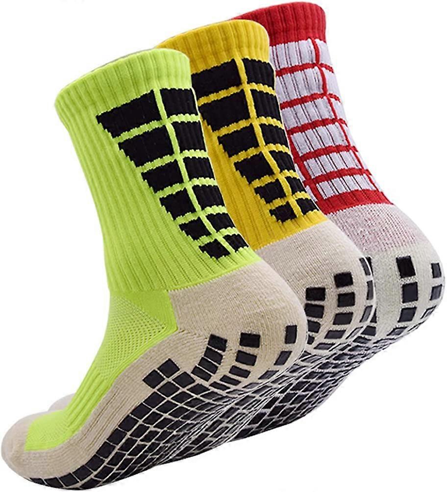 Sunrain Non Slip Hospital Socks - Gripping Rubber Treads, Breathable-Latex-Free Material