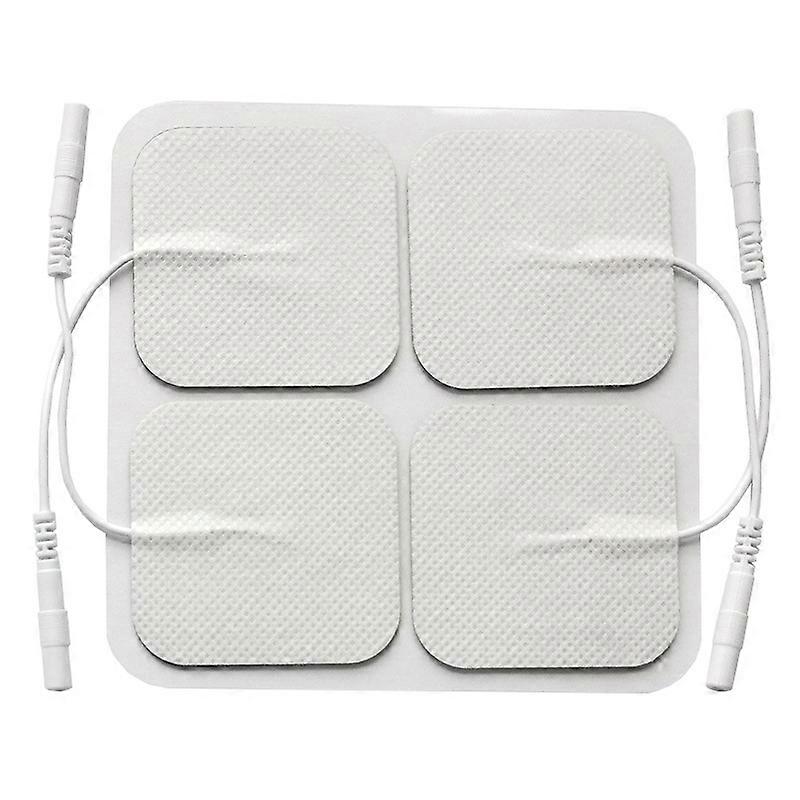 20pcs Latex Free Tens Unit Electrode Pads Medical Grade 5x5cm Reusable Tens Unit Patches with advanced self-adhesive performance and non-irritating